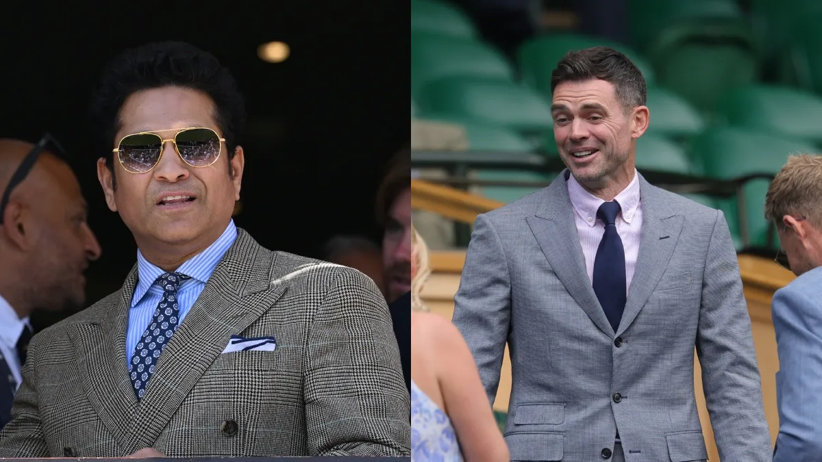 Sachin Tendulkar and James Anderson- India TV Hindi