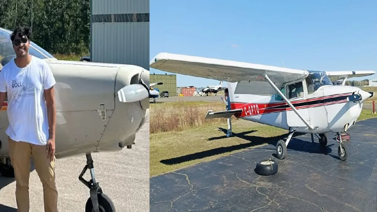 Indian origin student pilot dies in Canada- India TV Hindi
