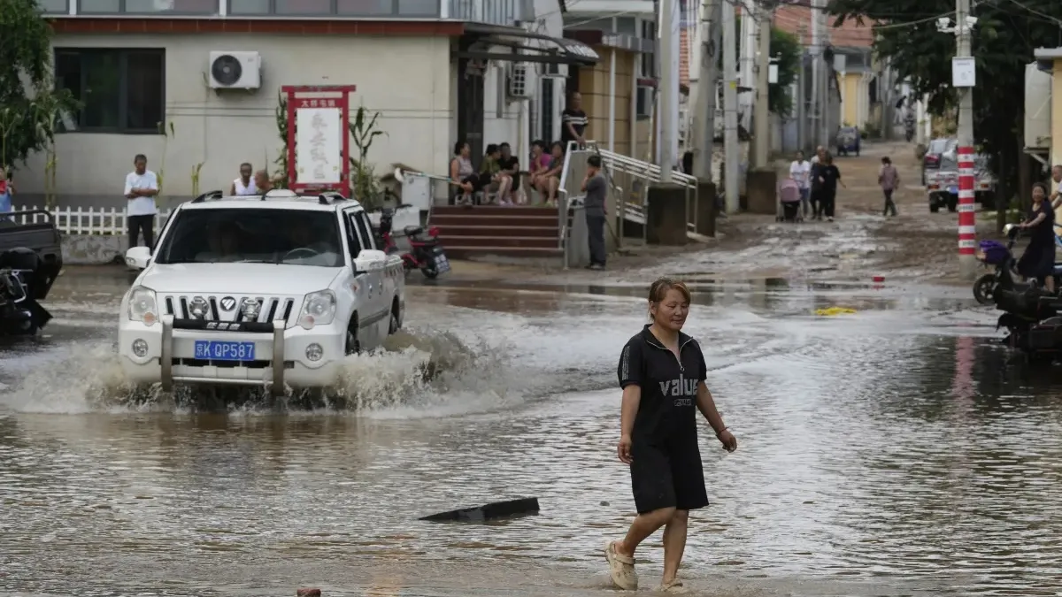 China flood Beijing- India TV Hindi