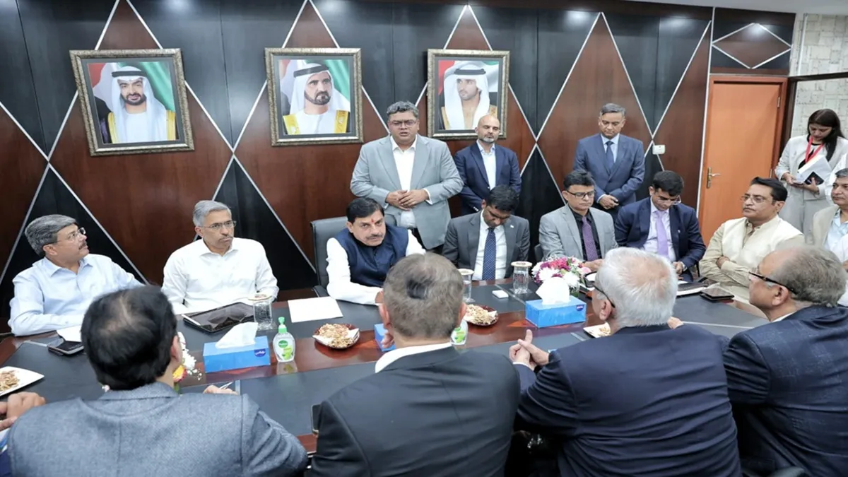 cm mohan yadav dubai visit- India TV Hindi