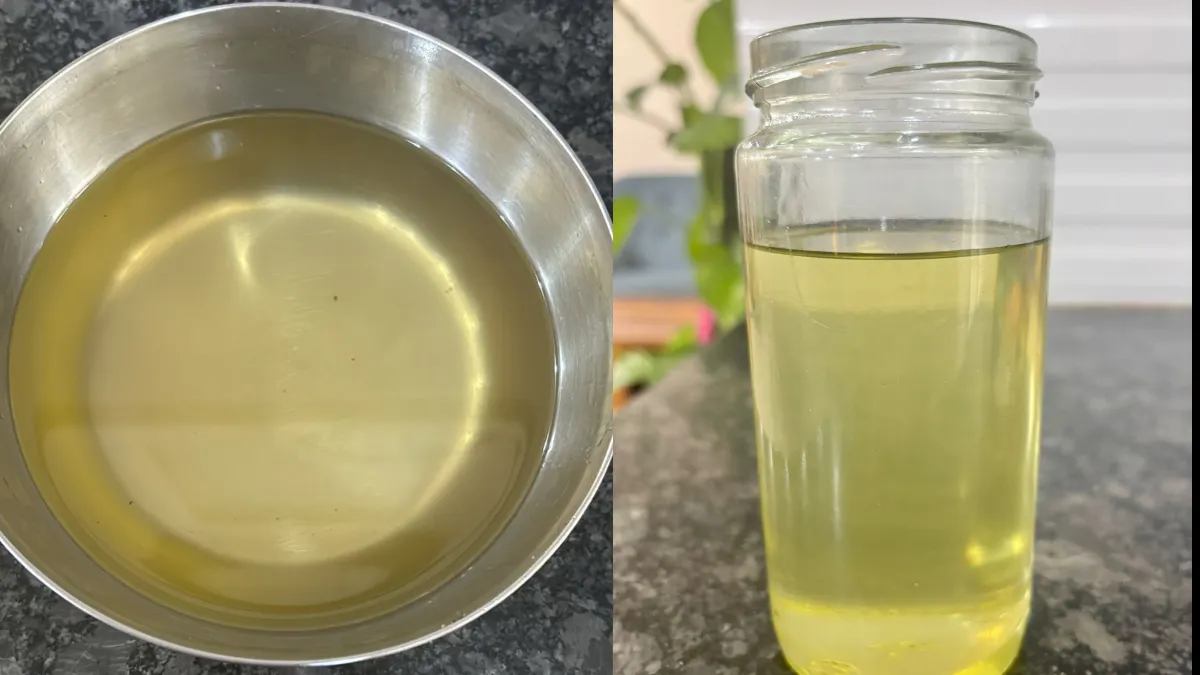 How to make oil from dried coconut
