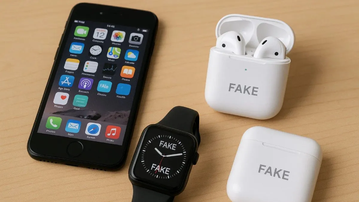 Fake apple products