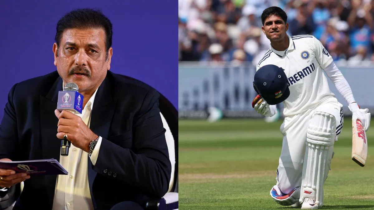 Ravi Shastri & Shubman Gill- India TV Hindi
