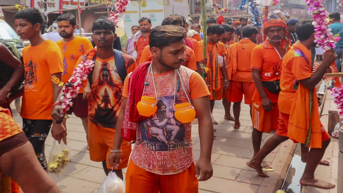 शिव भक्त कांवड़िया