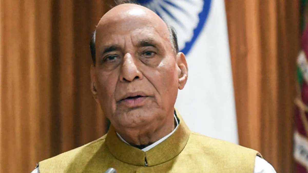 रक्षा मंत्री राजनाथ सिंह