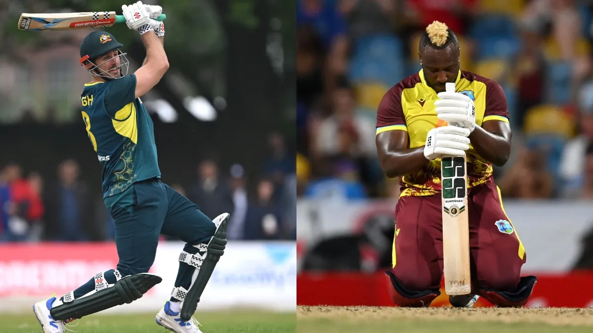 Mitchell Marsh And Andre Russell- India TV Hindi