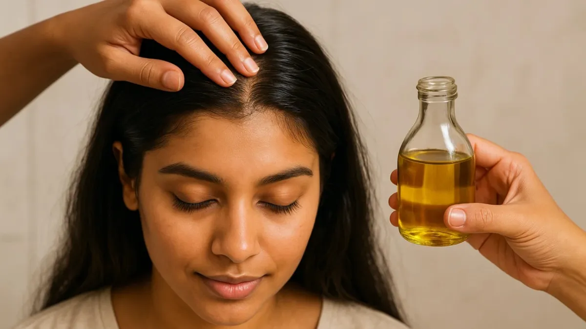 What happens by not applying oil to hair