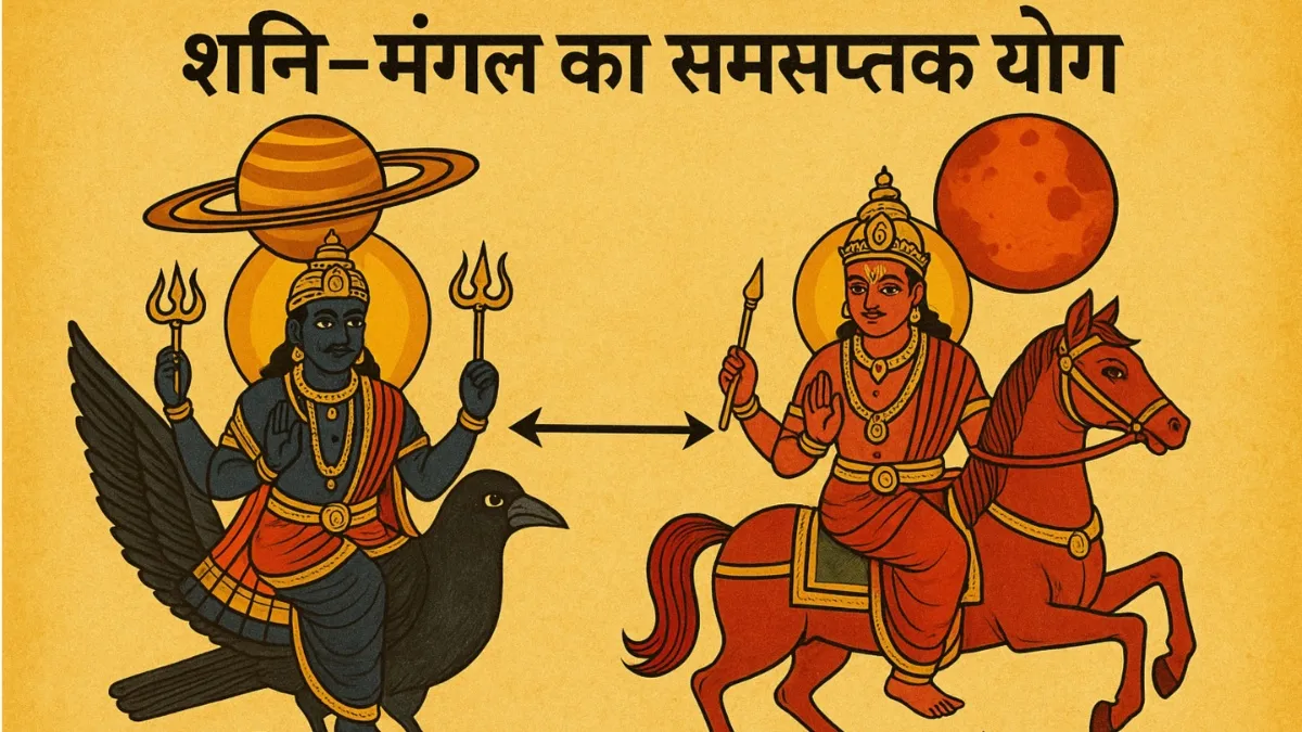 Shani Mangal Ka Samsaptak Yog