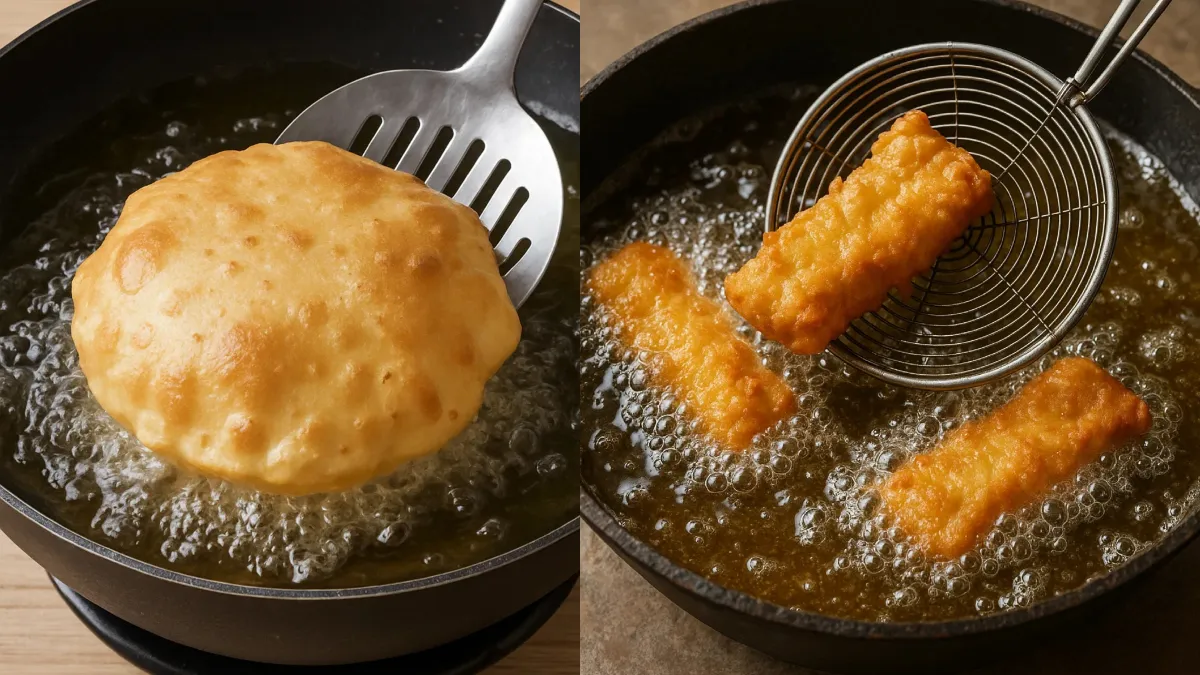 Dip fry oil