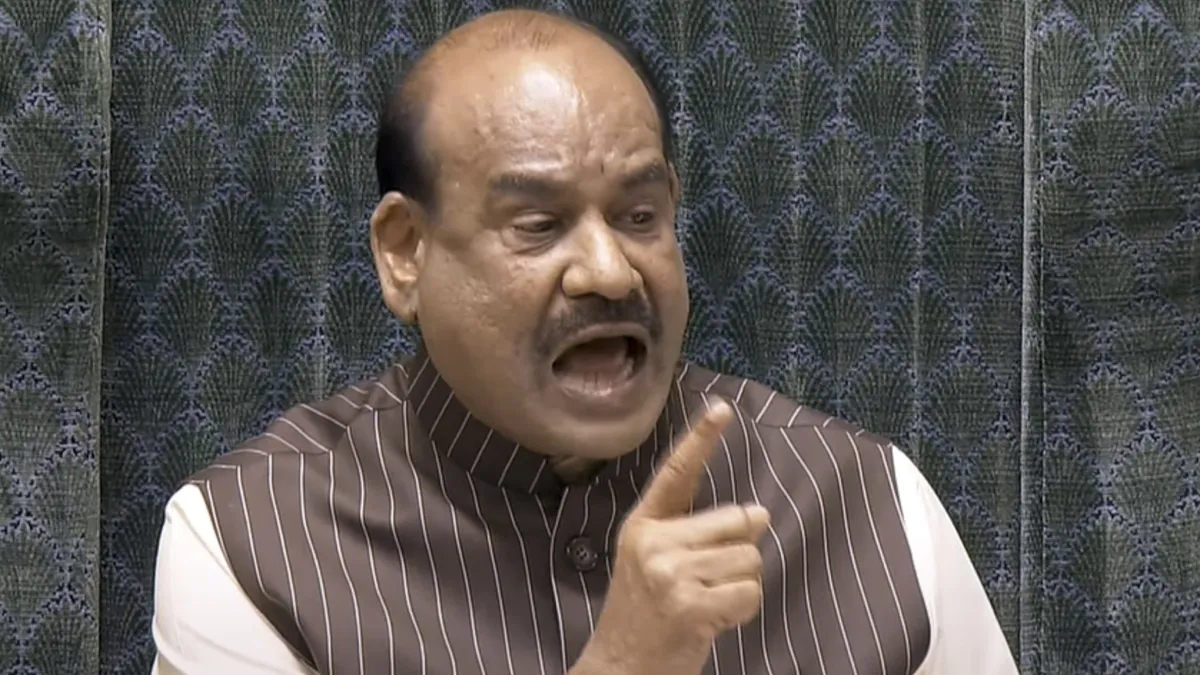 लोकसभा अध्यक्ष ओम बिरला 