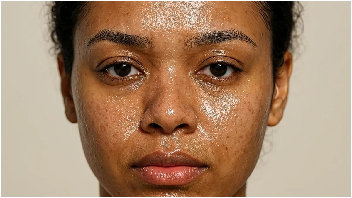 Oily skin