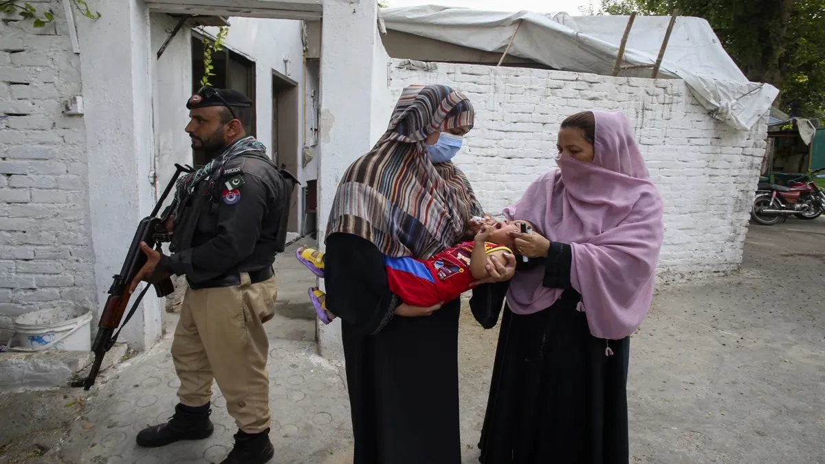 Pakistan Polio Vaccination- India TV Hindi