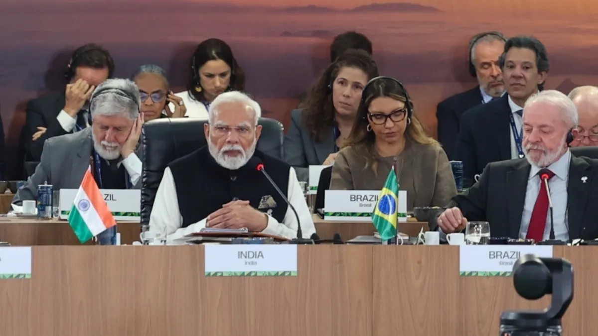 PM Modi addressed BRICS conference- India TV Hindi