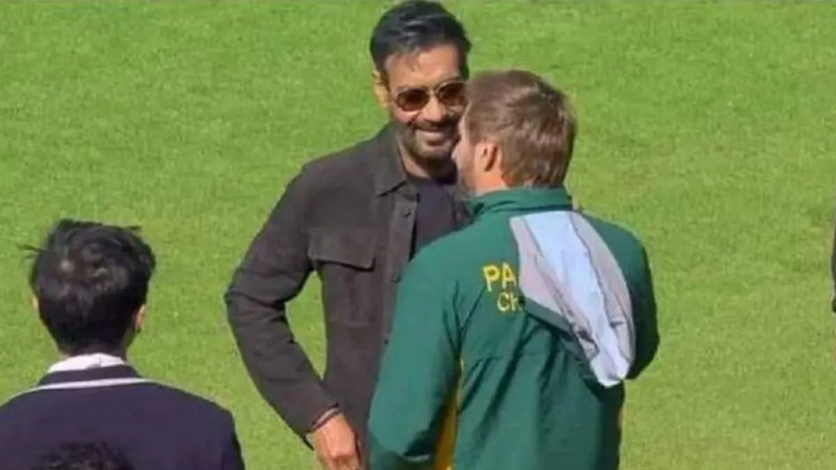 Shahid Afridi Ajay Devgn 