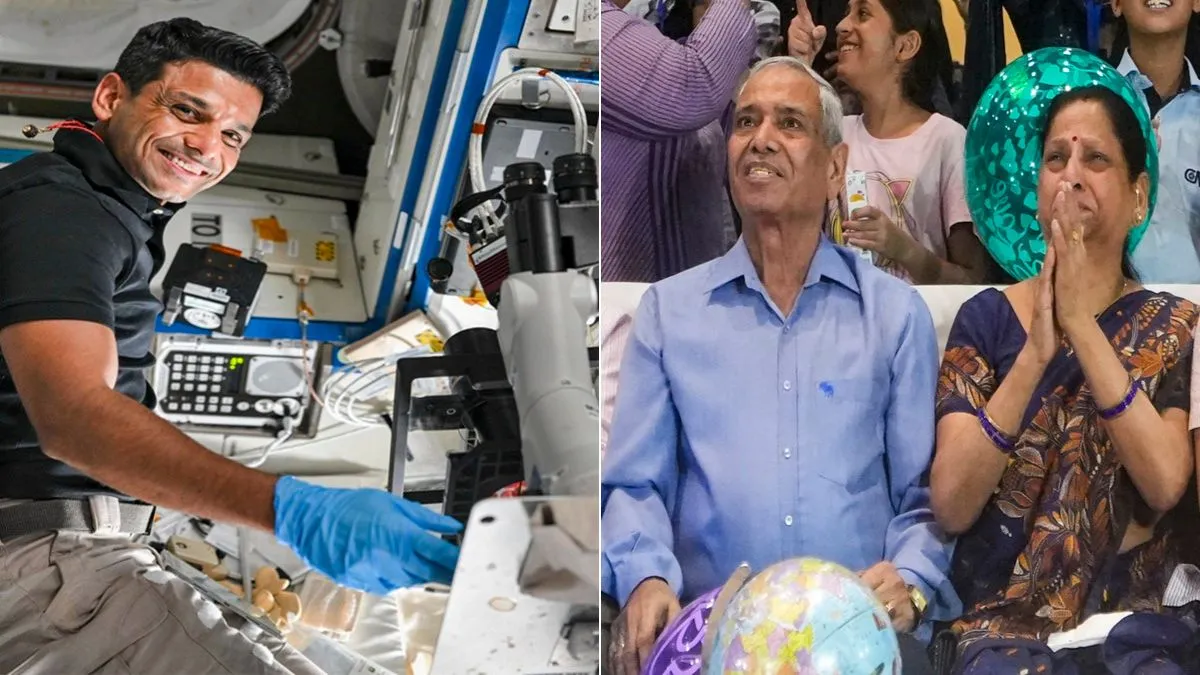 shubhanshu shukla mother father- India TV Hindi