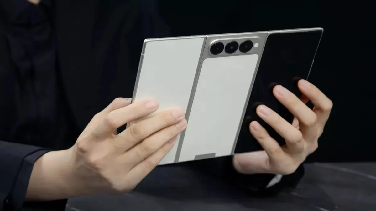 Tecno Triple Foldable Smartphone