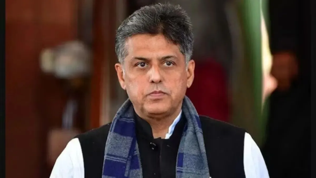 मनीष तिवार ने कांग्रेस पर किया कटाक्ष।