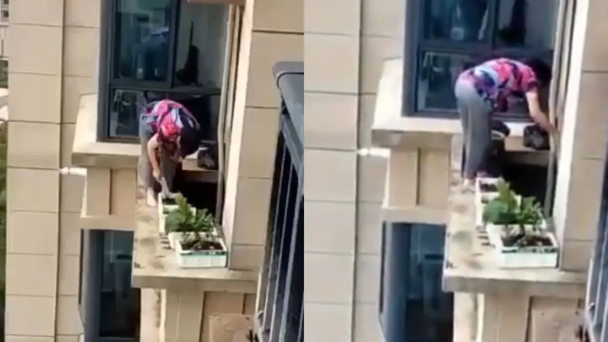 वायरल वीडियो का स्क्रीनशॉट- India TV Hindi