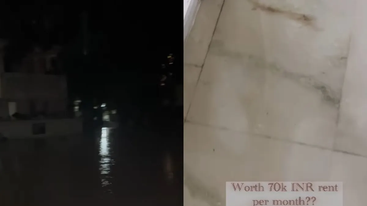 Gurugram, Gurugram posh area, Waterlogging