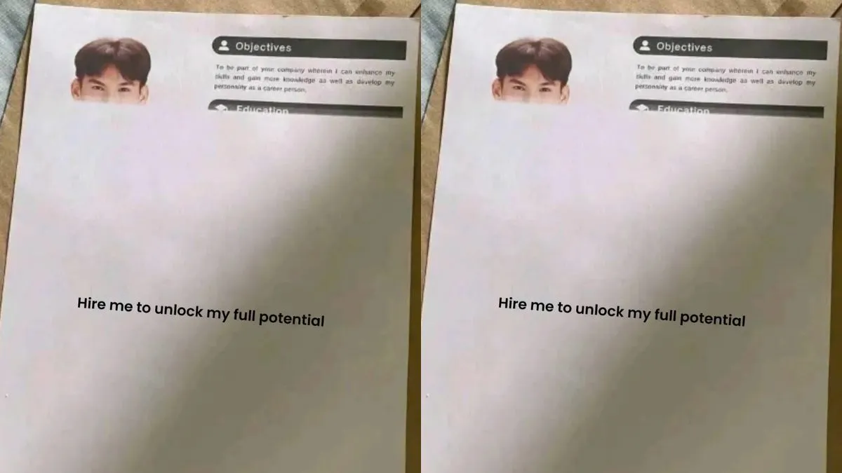 आधा छपा रिज्यूमे- India TV Hindi