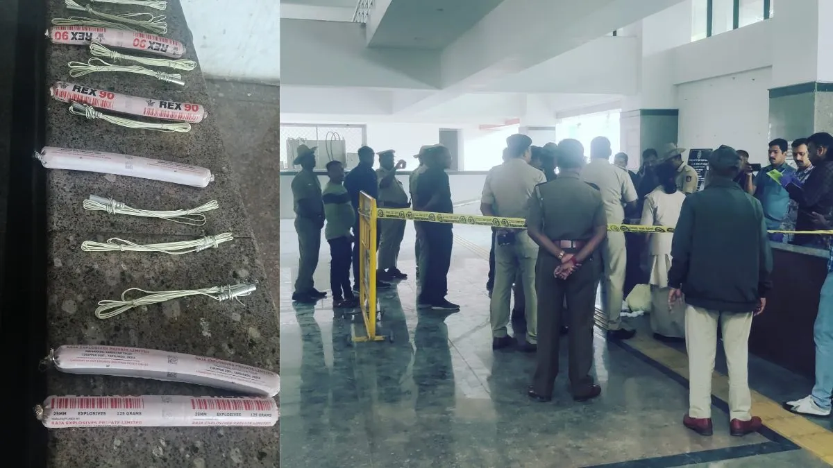 बेंगलुरु में बड़ी साजिश : शौचालय के बाहर बैग में जिलेटीन स्टिक और डेटोनेटर मिलने से मचा हड़कंप, पुलिस जांच में जुटी 2 Bengalur, explosive
