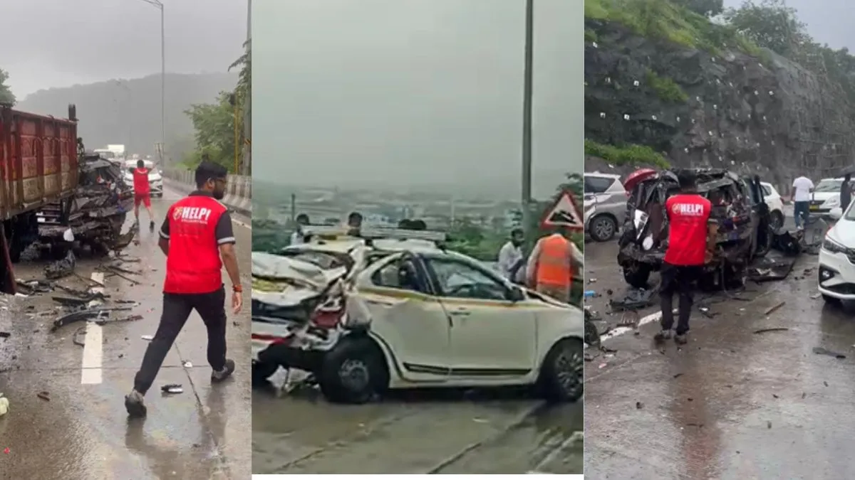 mumbai pune expressway accident- India TV Hindi