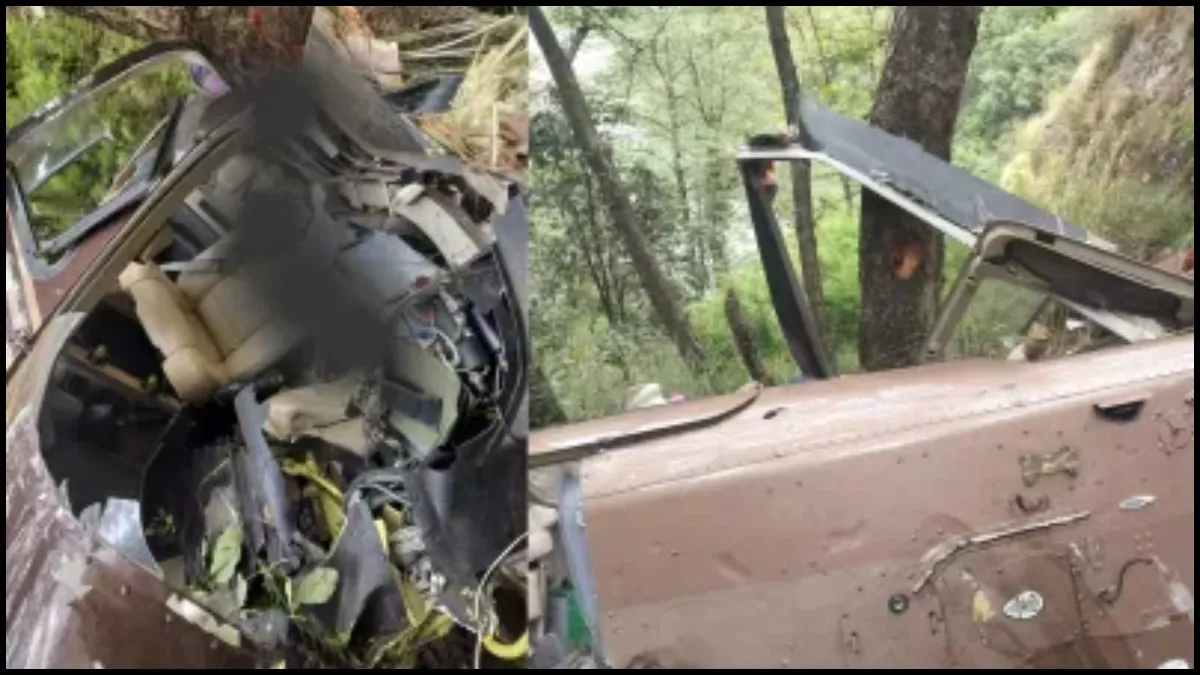 हेलिकॉप्टर क्रैश में छह लोगों की मौत हो गई थी।