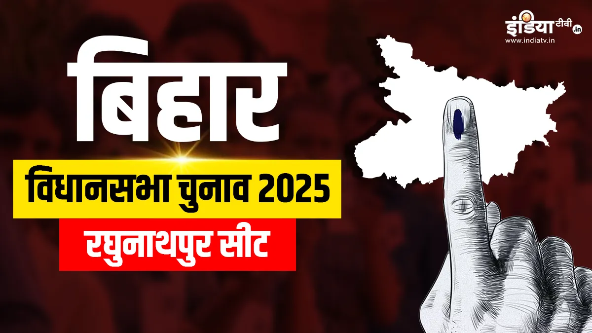 bihar assembly elections 2025 Raghunathpur seat bjp rjd congress jdu jan suraaj political equation- India TV Hindi