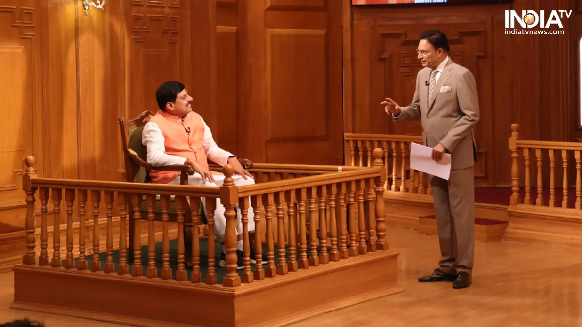 Aap Ki Adalat Madhya Pradesh cm mohan Yadav interview- India TV Hindi