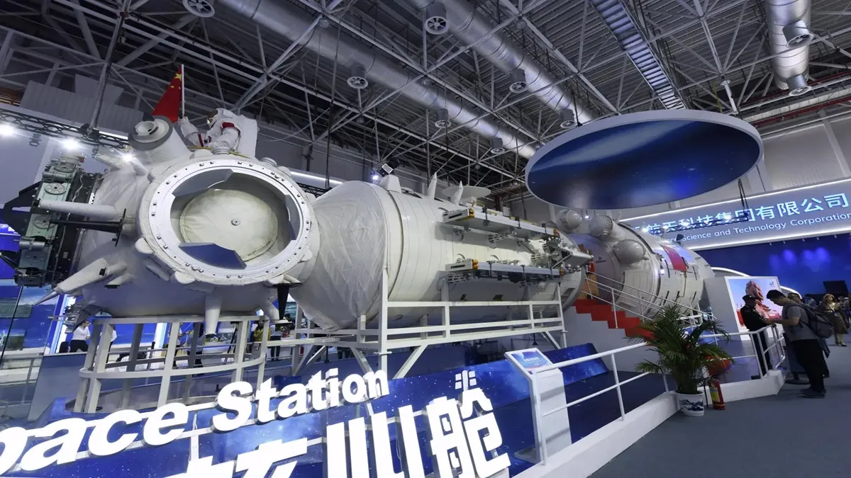 China Space Station Model