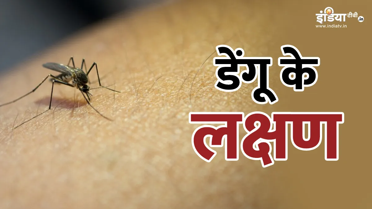 डेंगू के लक्षणों से सावधान- India TV Hindi