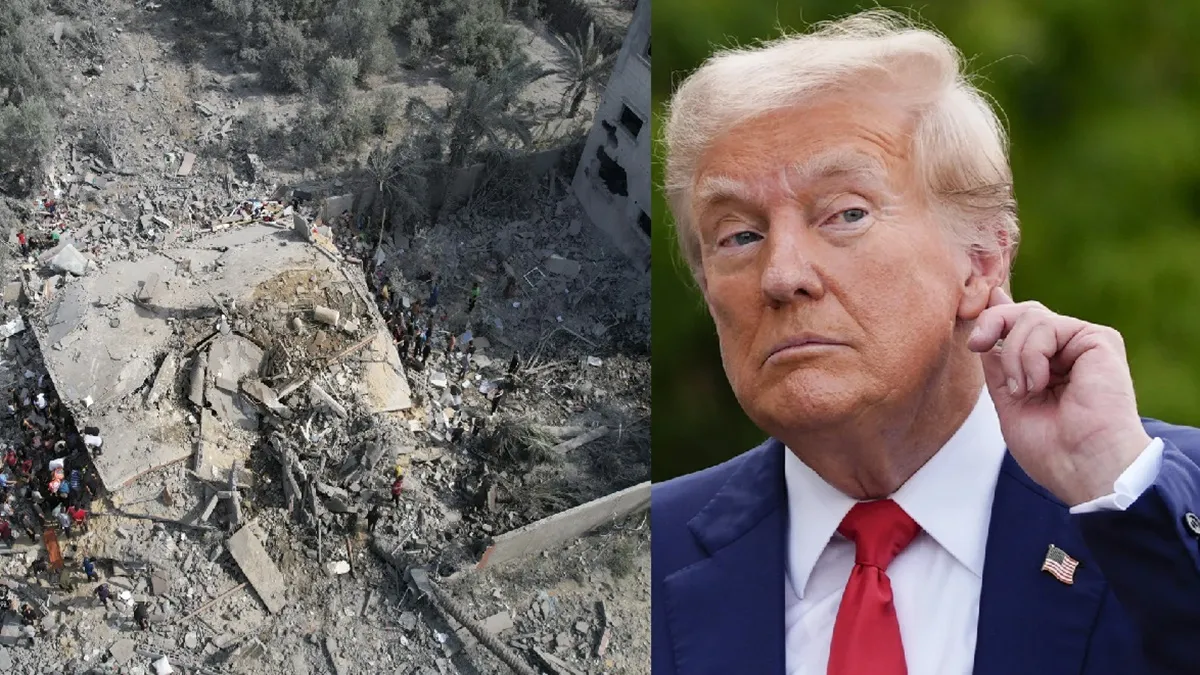 Gaza Situation and Donald Trump- India TV Hindi