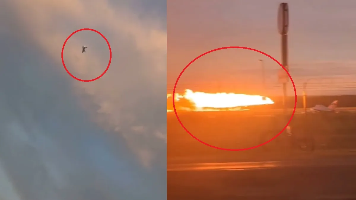 Poland F-16 Fighter Jet Crash- India TV Hindi