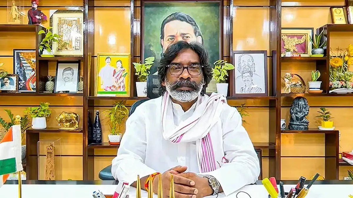 झारखंड के मुख्यमंत्री हेमंत सोरेन- India TV Hindi