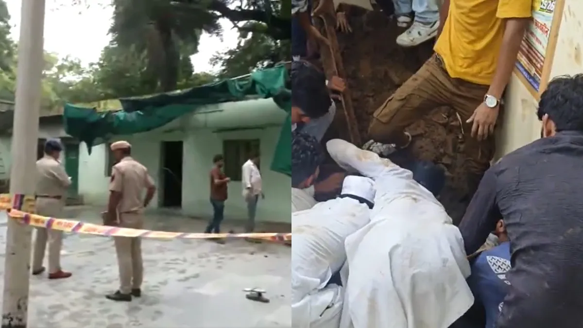 Humayuns tomb campus roof collapse- India TV Hindi