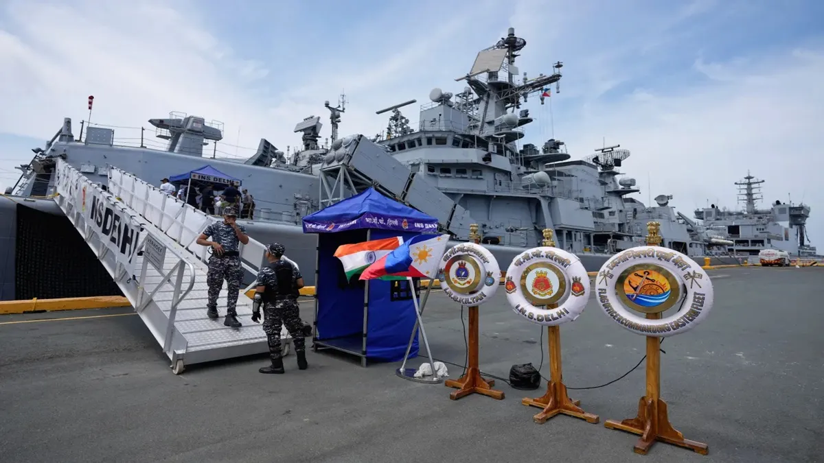 India and Philippines Joint Naval Drill- India TV Hindi