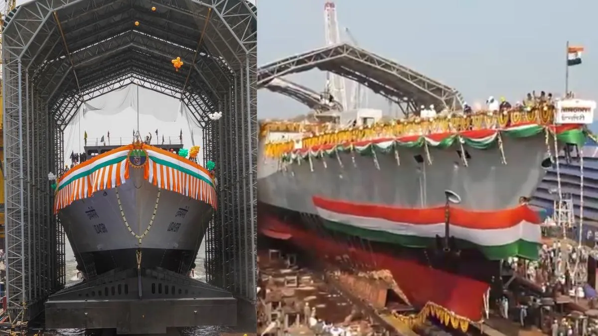 Indian Navy, Udaygiri, Himgiri- India TV Hindi