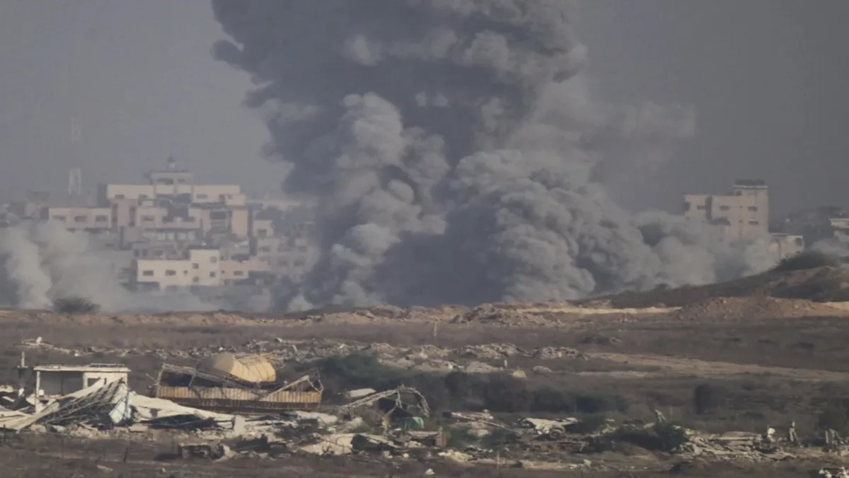 Israeli Airstrike on Gaza- India TV Hindi