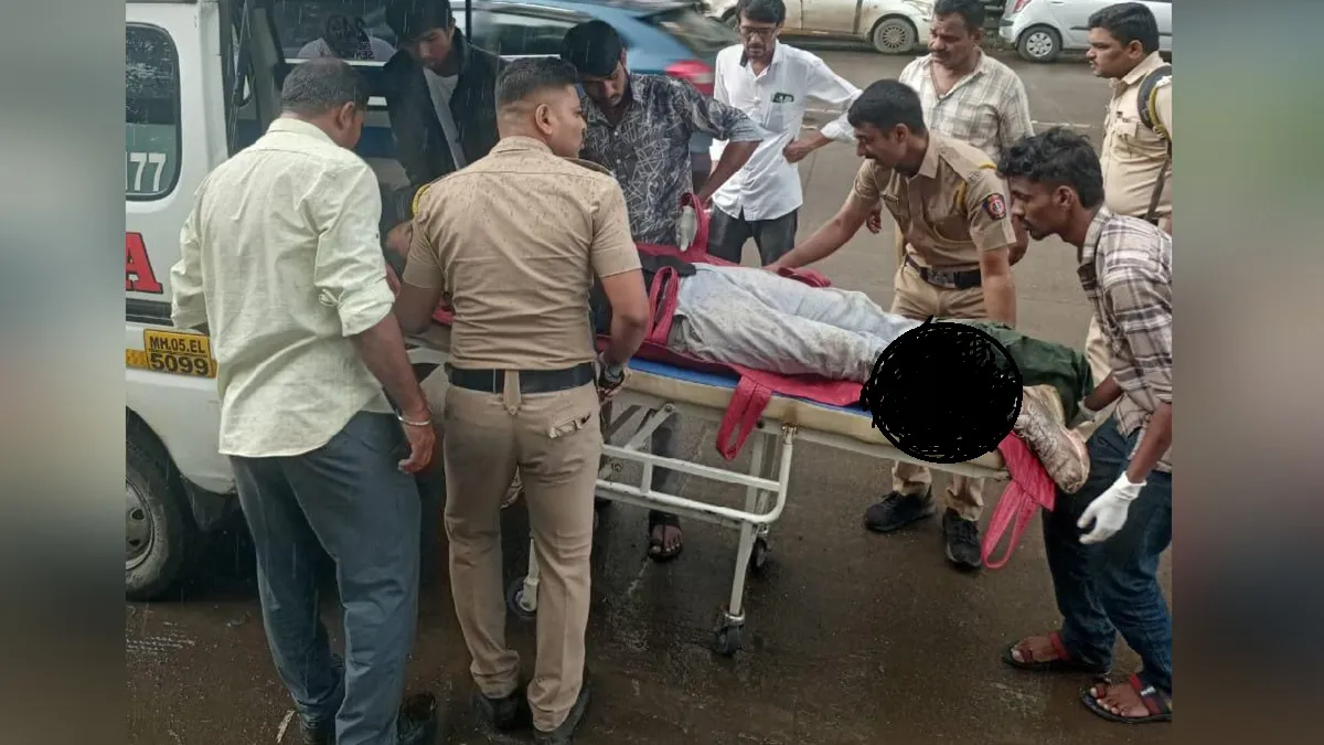 घायल ट्रेन यात्री