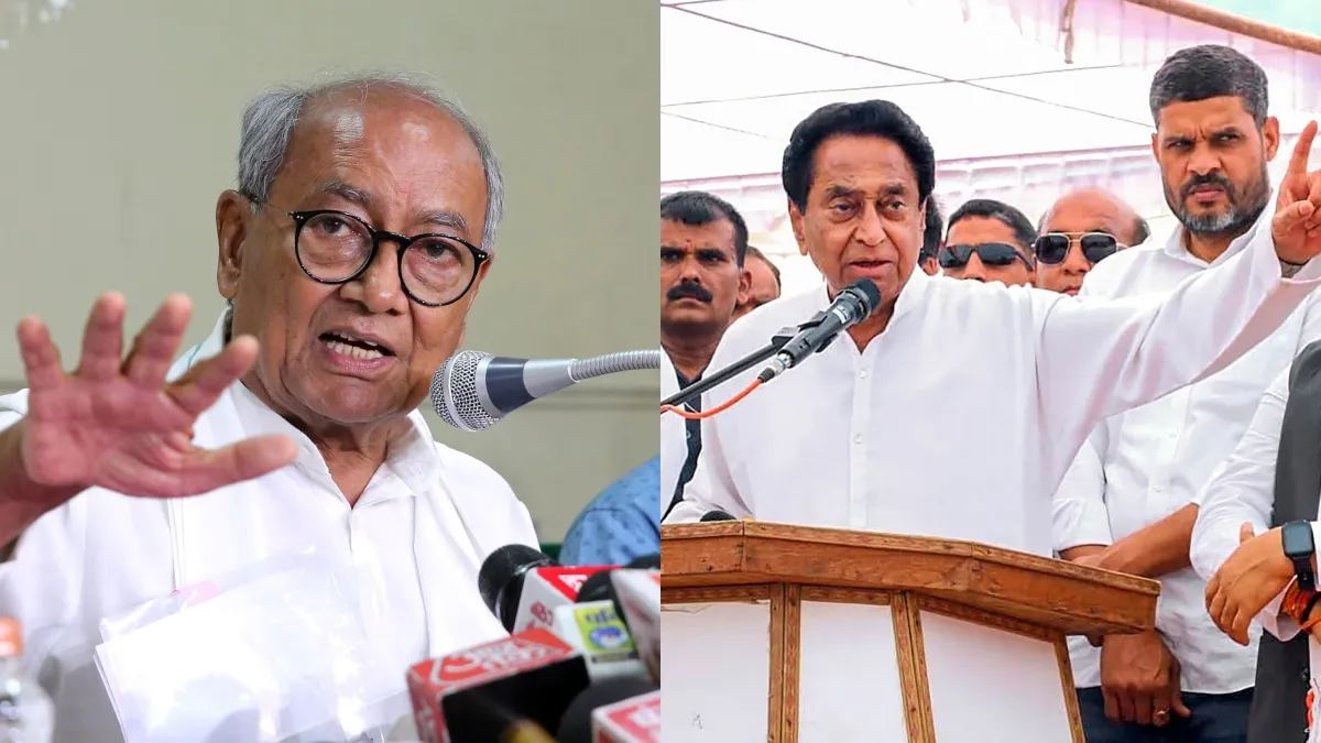 दिग्विजय सिंह और कमलनाथ- India TV Hindi