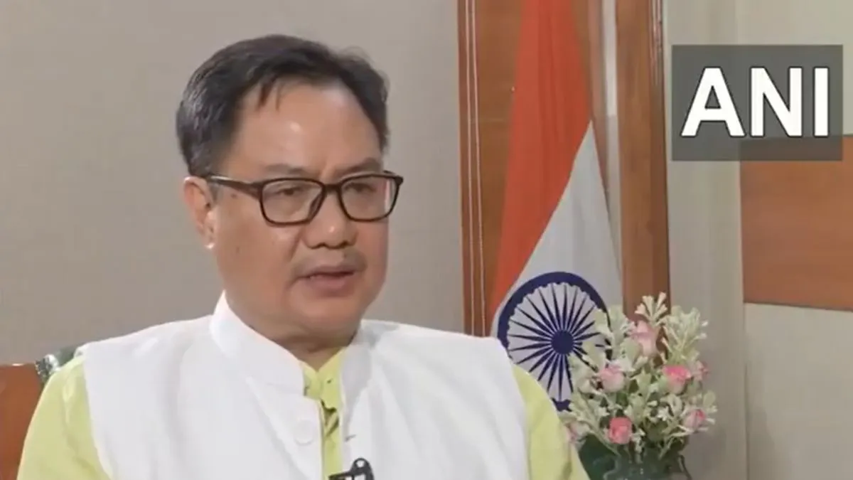 Kiren Rijiju- India TV Hindi