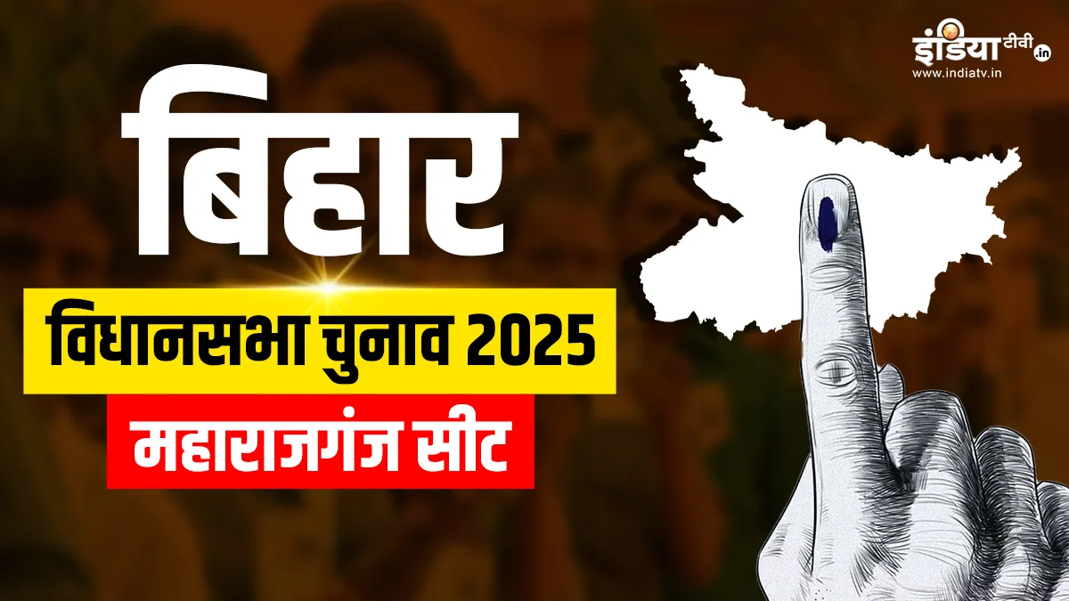 bihar assembly elections 2025 Maharajganj seat bjp rjd congress jdu jan suraaj political equation- India TV Hindi