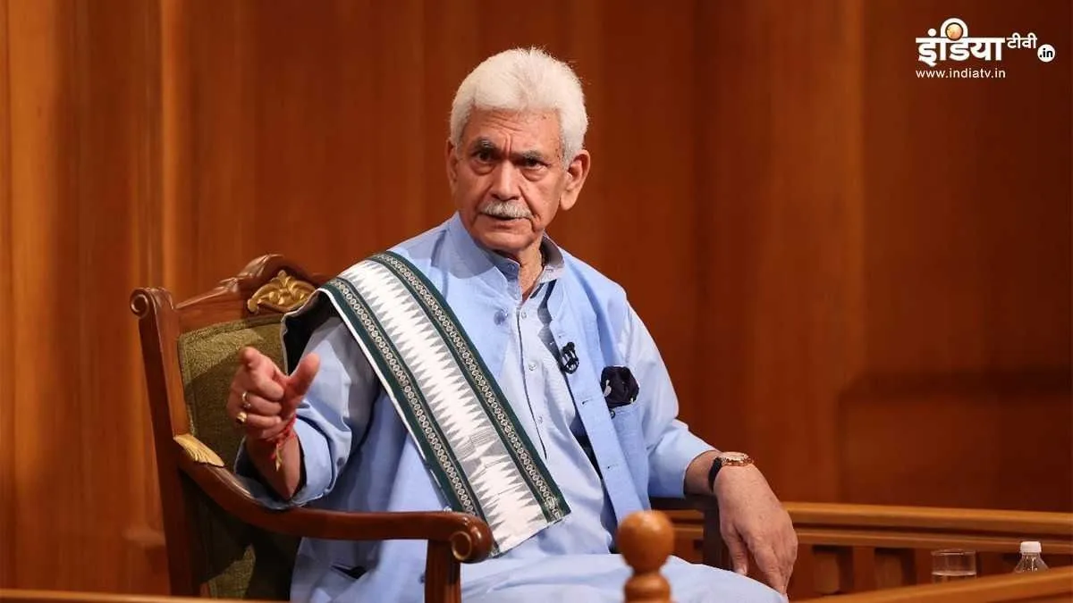 Manoj Sinha- India TV Hindi