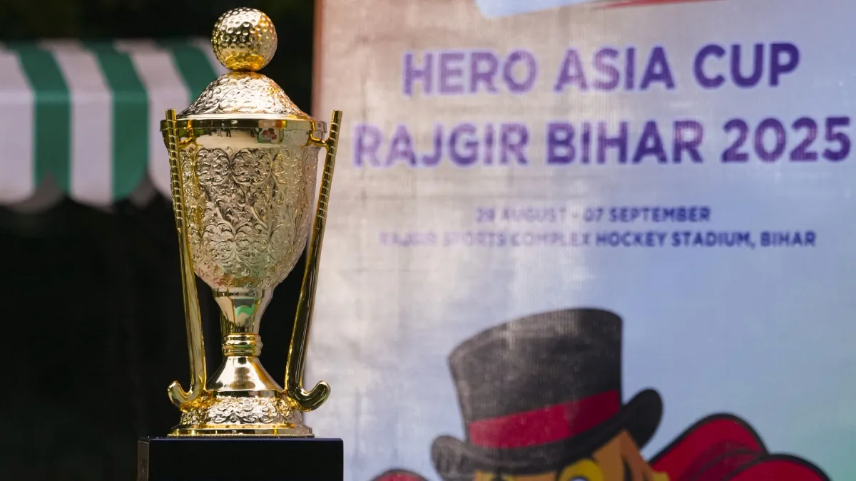 Men's Hockey Asia Cup Trophy- India TV Hindi