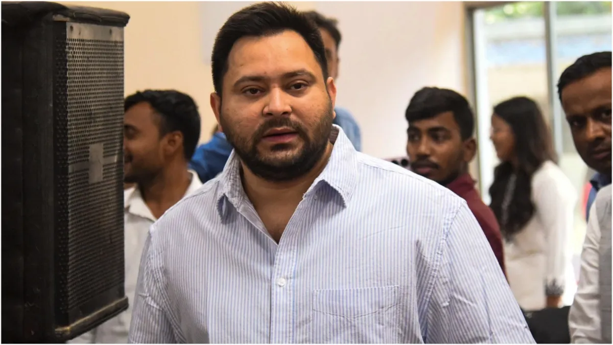 Tejashwi Yadav big statement said my name is not in the voter list