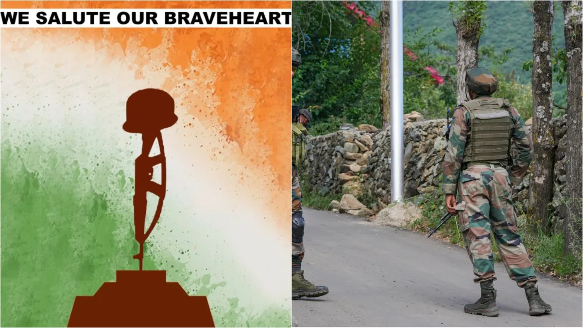 Indian army soldier martyred in Baramulla Chinar Corps paid tribute wrote this on social media- India TV Hindi