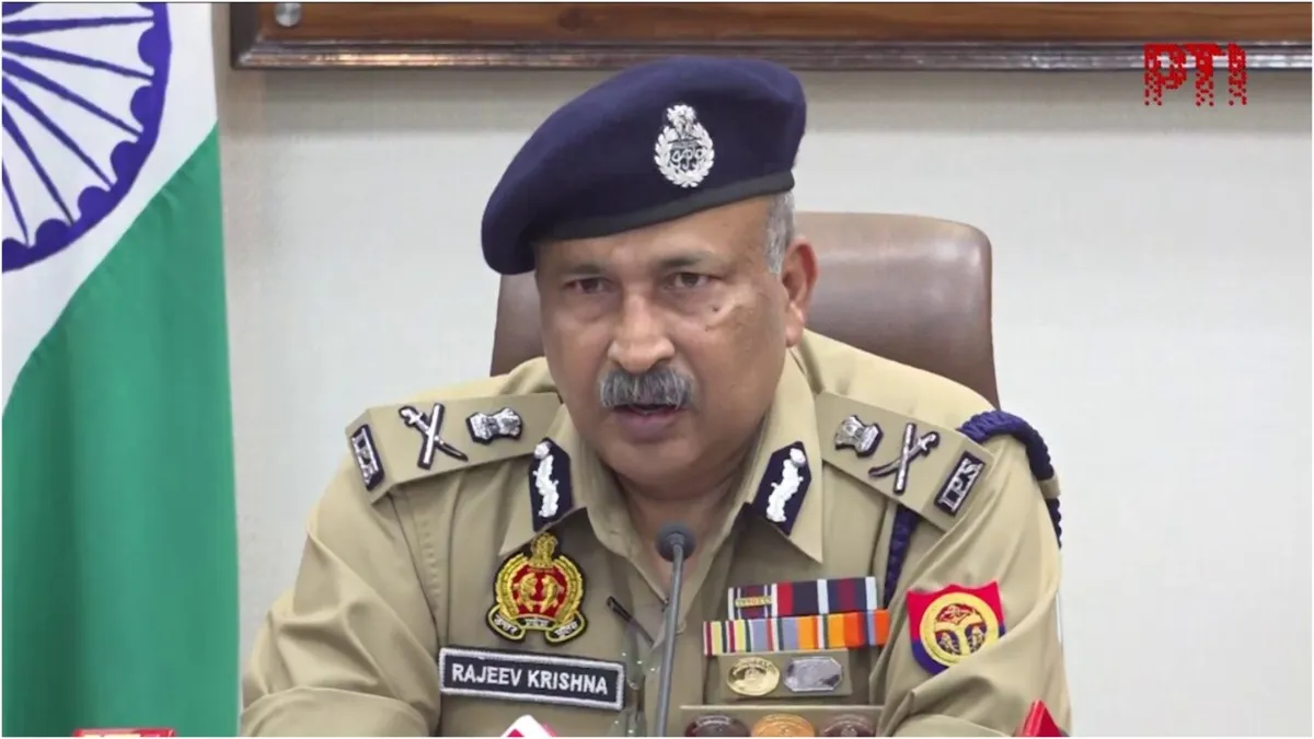 UP DGP Rajiv Krishna said 70 criminals were awarded death penalty in 2 years - India TV Hindi