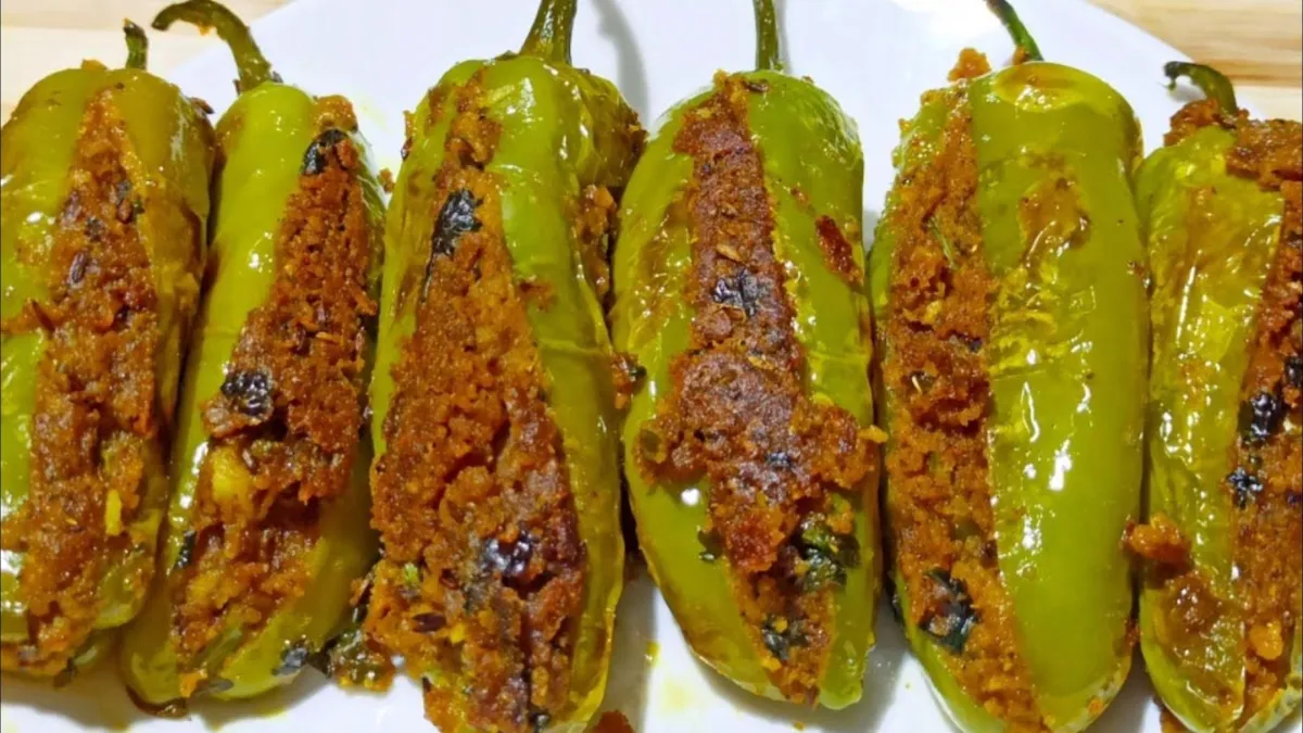 भरवा मिर्च की रेसिपी- India TV Hindi