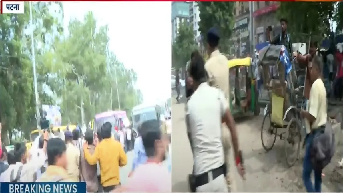 प्रोटेस्ट के दौरान छात्रों पर लाठीचार्ज- India TV Hindi