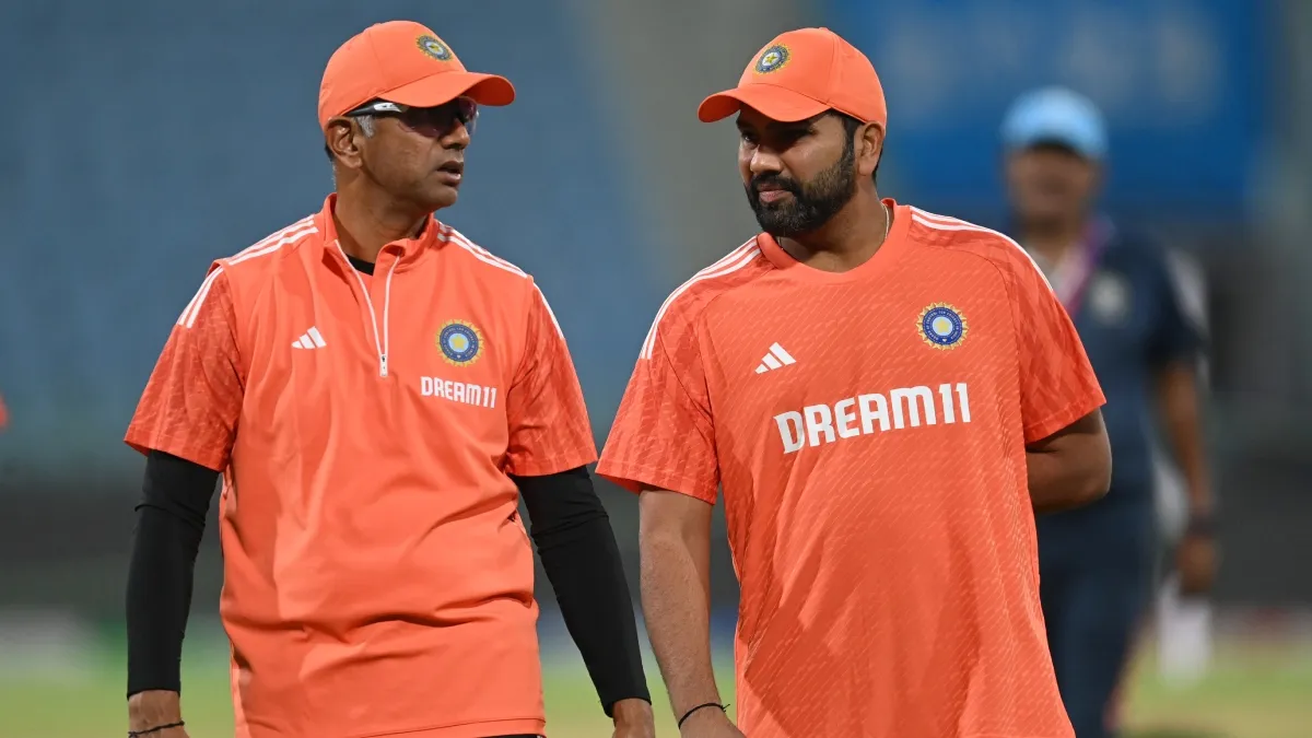 Rahul Dravid And Rohit Sharma- India TV Hindi